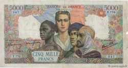5000 Francs EMPIRE FRANÇAIS FRANCIA  1945 F.47.33 BC