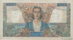 5000 Francs EMPIRE FRANÇAIS FRANCIA  1945 F.47.43 q.BB