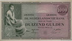 1000 Gulden NIEDERLANDE  1926 P.048 SS