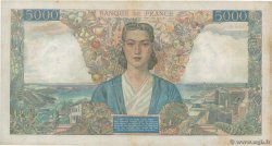 5000 Francs EMPIRE FRANÇAIS FRANCE  1945 F.47.48 pr.TTB