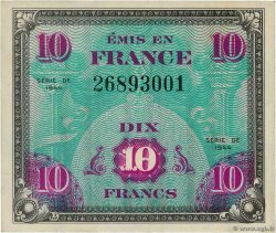 10 Francs DRAPEAU FRANCE  1944 VF.18.01 SUP