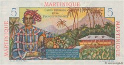 5 Francs Bougainville MARTINIQUE  1946 P.27 fST+