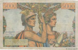 5000 Francs TERRE ET MER FRANCE  1952 F.48.07 pr.TB