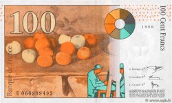 100 Francs CÉZANNE FRANCE  1998 F.74.02 NEUF