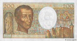 200 Francs MONTESQUIEU FRANCIA  1989 F.70.09 q.SPL