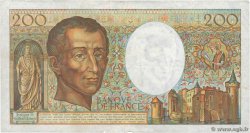 200 Francs MONTESQUIEU FRANCE  1981 F.70.01 TB+