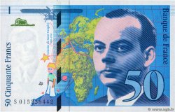 50 Francs SAINT-EXUPÉRY modifié FRANCIA  1994 F.73.01a EBC+