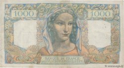 1000 Francs MINERVE ET HERCULE FRANCIA  1945 F.41.04 q.BB