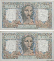 1000 Francs MINERVE ET HERCULE Consécutifs FRANKREICH  1946 F.41.16 fVZ