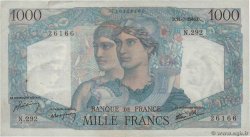 1000 Francs MINERVE ET HERCULE FRANKREICH  1946 F.41.15 fSS
