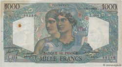 1000 Francs MINERVE ET HERCULE FRANCE  1948 F.41.22 pr.TTB