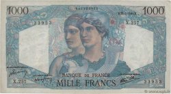 1000 Francs MINERVE ET HERCULE FRANCE  1946 F.41.13 VF