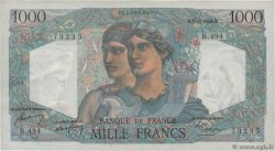 1000 Francs MINERVE ET HERCULE FRANCE  1948 F.41.24 VF+