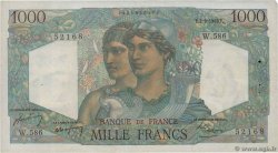 1000 Francs MINERVE ET HERCULE FRANCE  1949 F.41.28 TTB