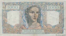1000 Francs MINERVE ET HERCULE FRANKREICH  1946 F.41.14 fSS
