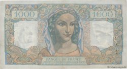 1000 Francs MINERVE ET HERCULE FRANKREICH  1949 F.41.25 VZ
