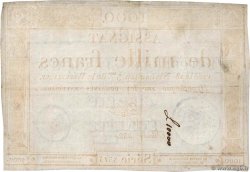 1000 Francs FRANCIA  1795 Ass.50a q.BB