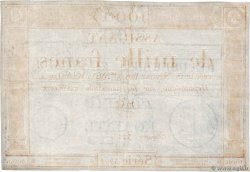 1000 Francs FRANCE  1795 Ass.50a VF