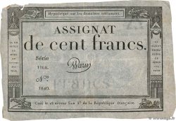 100 Francs FRANCIA  1795 Ass.48a BC+