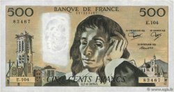 500 Francs PASCAL FRANCE  1979 F.71.20 TB+
