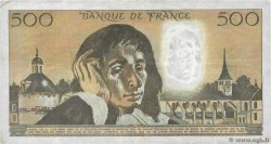 500 Francs PASCAL FRANCE  1979 F.71.20 F+