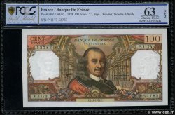 100 Francs CORNEILLE FRANCIA  1978 F.65.62 SC+