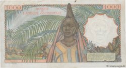 1000 Francs FRENCH WEST AFRICA  1953 P.42 BB