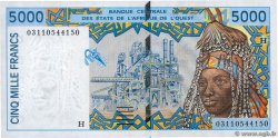 5000 Francs WEST AFRICAN STATES  2003 P.613Hl