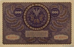 1000 Marek POLONIA  1919 P.029 EBC+