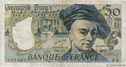 50 Francs QUENTIN DE LA TOUR FRANKREICH  1977 F.67.02 SGE
