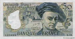 50 Francs QUENTIN DE LA TOUR FRANKREICH  1979 F.67.04 fSS