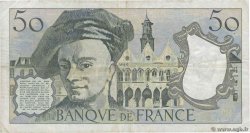50 Francs QUENTIN DE LA TOUR FRANKREICH  1980 F.67.06 S