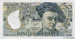 50 Francs QUENTIN DE LA TOUR FRANCE  1982 F.67.08 F+