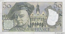50 Francs QUENTIN DE LA TOUR FRANCIA  1982 F.67.08 BC+