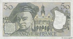 50 Francs QUENTIN DE LA TOUR FRANCE  1982 F.67.08 TB