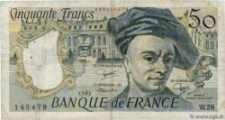 50 Francs QUENTIN DE LA TOUR FRANKREICH  1982 F.67.08