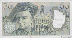 50 Francs QUENTIN DE LA TOUR FRANCE  1984 F.67.10 pr.TTB