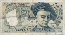 50 Francs QUENTIN DE LA TOUR FRANCIA  1984 F.67.10 B