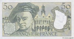 50 Francs QUENTIN DE LA TOUR FRANCE  1987 F.67.13 AU+