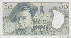 50 Francs QUENTIN DE LA TOUR FRANCE  1987 F.67.13 TTB