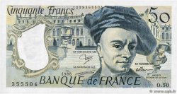 50 Francs QUENTIN DE LA TOUR FRANCE  1988 F.67.14 SPL+