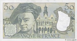 50 Francs QUENTIN DE LA TOUR Fauté FRANCE  1990 F.67.16 TTB+