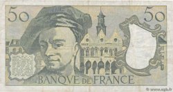 50 Francs QUENTIN DE LA TOUR FRANCIA  1990 F.67.16 BC