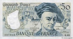 50 Francs QUENTIN DE LA TOUR FRANCIA  1991 F.67.17 q.SPL