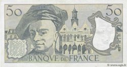 50 Francs QUENTIN DE LA TOUR FRANCE  1991 F.67.17 TB+