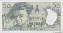 50 Francs QUENTIN DE LA TOUR FRANCE  1991 F.67.17 TTB+