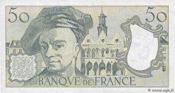 50 Francs QUENTIN DE LA TOUR FRANCIA  1991 F.67.17 MBC+