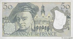 50 Francs QUENTIN DE LA TOUR FRANCE  1991 F.67.17 AU+