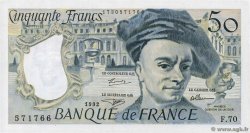 50 Francs QUENTIN DE LA TOUR FRANCIA  1992 F.67.18 SPL+