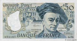 50 Francs QUENTIN DE LA TOUR FRANKREICH  1992 F.67.18